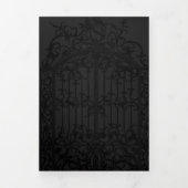 Invitation à la fête d'Halloween sombre (Page de couverture)