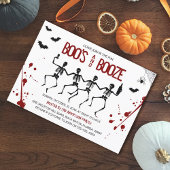 Invitation à la fête d'Halloween Spooky Boo's And 