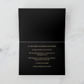 Invitation à la fête d'Halloween Squelette chevau (Intérieur)
