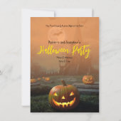 Invitation à la fête d'Halloween v4 (Dos)