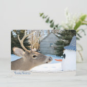 Invitation à la fête d'hiver (Debout devant)