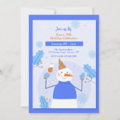 Invitation à la fête d'hiver (Devant)