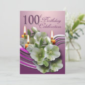 Invitation à la fête du 100e anniversaire (Debout devant)