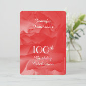 Invitation à la fête du 100e anniversaire, Rose de (Debout devant)