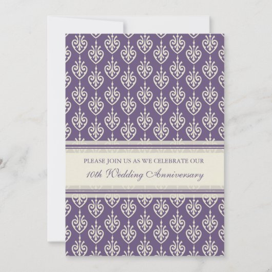 Invitation à la fête du 10e anniversaire de Plum C (Devant)