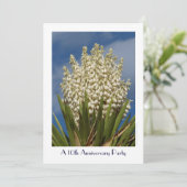 Invitation à la fête du 10e anniversaire Fleur de (Debout devant)