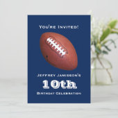 Invitation à la fête du 10e anniversaire, football (Debout devant)