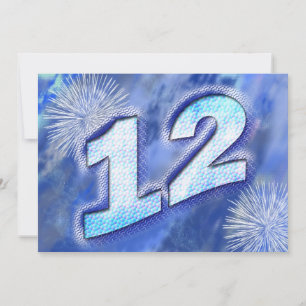 Invitation à la fête du 12e anniversaire