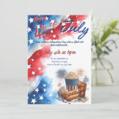 Invitation à la fête du 14 juillet (Debout devant)