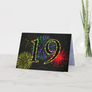 Invitation à la fête du 19e anniversaire