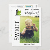 Invitation à la fête du 1er anniversaire de la Gre (Devant / Derrière)