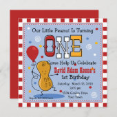 Invitation à la fête du 1er anniversaire de Little (Devant / Derrière)