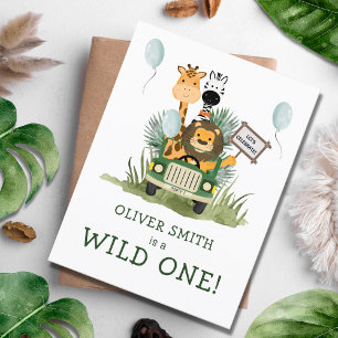 Invitation à la fête du 1er anniversaire de Safari