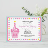 Invitation à la fête du 1er anniversaire des fille (Debout devant)