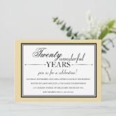 Invitation à la fête du 20e anniversaire (Debout devant)