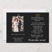 Invitation à la fête du 20e anniversaire (Dos)