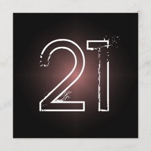 Invitation à la fête du 21e anniversaire