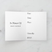 Invitation à la fête du 25e anniversaire de la div (Intérieur)