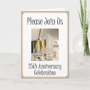 Invitation à la fête du 25e anniversaire de la div
