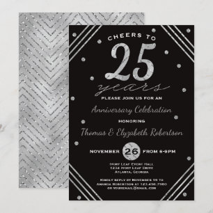 Invitation à la fête du 25e anniversaire, Faux Arg