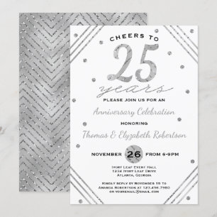 Invitation à la fête du 25e anniversaire, Faux Arg