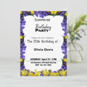 Invitation à la fête du 25e anniversaire surprise (Debout devant)