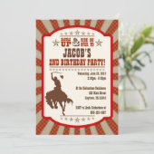 Invitation à la fête du 2e anniversaire de Cowboy (Debout devant)