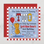 Invitation à la fête du 2e anniversaire de Little (Devant / Derrière)