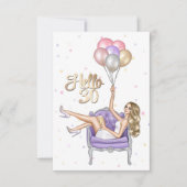 Invitation à la fête du 30e anniversaire (Devant)
