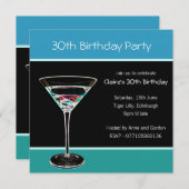 Invitation à la fête du 30e anniversaire (Devant / Derrière)