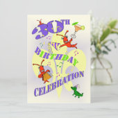 Invitation à la fête du 30e anniversaire de Cajun (Debout devant)