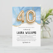 Invitation à la fête du 40e anniversaire (Debout devant)
