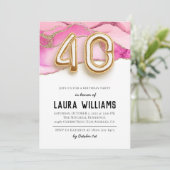 Invitation à la fête du 40e anniversaire (Debout devant)