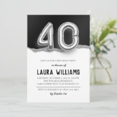 Invitation à la fête du 40e anniversaire (Debout devant)