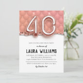Invitation à la fête du 40e anniversaire (Debout devant)