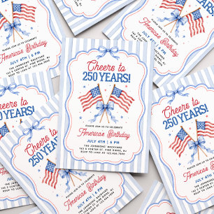Invitation à la fête du 4 juillet