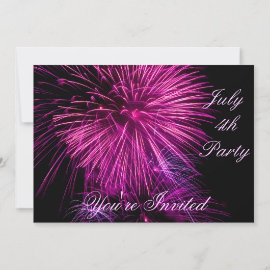 Invitation à la fête du 4 juillet_ (Devant)