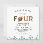 Invitation à la fête du 4e anniversaire du footbal (Devant)