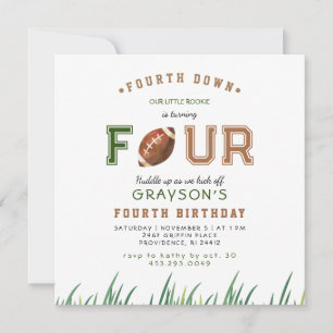 Invitation à la fête du 4e anniversaire du footbal