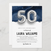 Invitation à la fête du 50e anniversaire (Devant / Derrière)