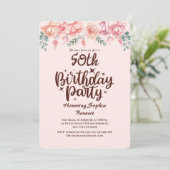 Invitation à la fête du 50e anniversaire (Debout devant)