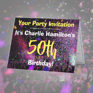 Invitation à la fête du 50e anniversaire