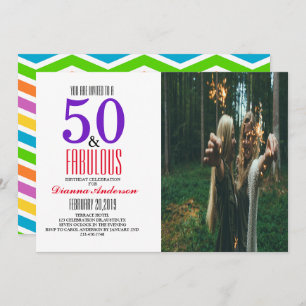 Invitation à la fête du 50e anniversaire