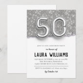 Invitation à la fête du 50e anniversaire (Devant / Derrière)