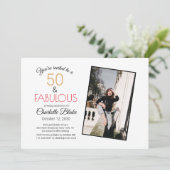 Invitation à la fête du 50e anniversaire de Black  (Debout devant)