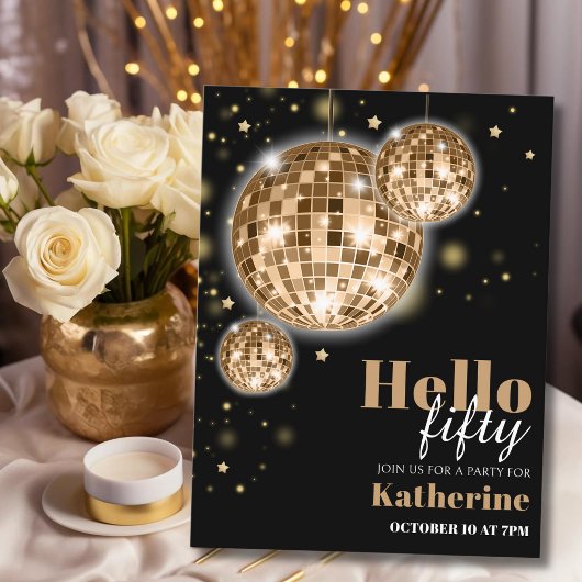 Invitation à la fête du 50e anniversaire de la fem