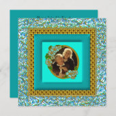 Invitation à la fête du 50e anniversaire de mariag (Devant / Derrière)