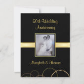 Invitation à la fête du 50e anniversaire - Photo f (Devant)