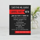 Invitation à la fête du 50e anniversaire surprise (Debout devant)