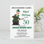 Invitation à la fête du 50e anniversaire surprise  (Debout devant)